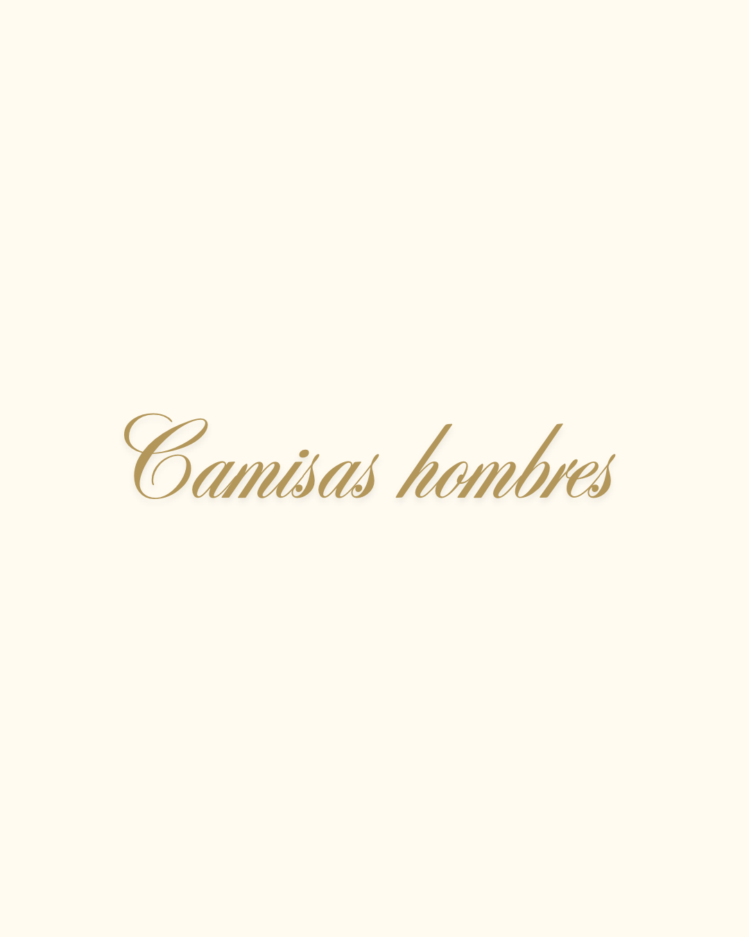 Camisas hombre