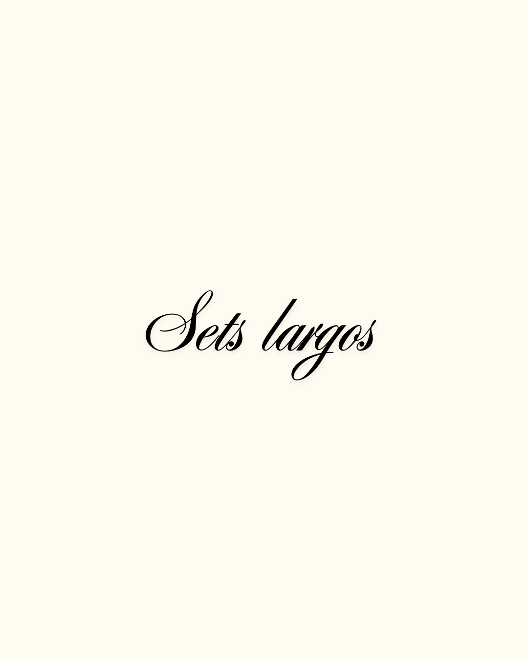 Long Sets 